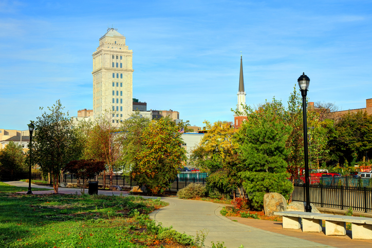 Panoramic Image of Elizabeth, NJ